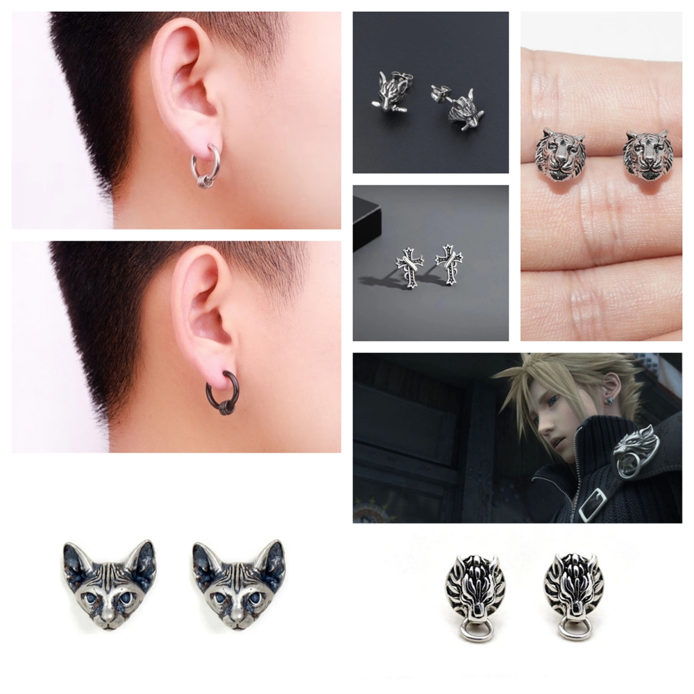 Street Fashion Earrings - New Simple Men and Women Fashion