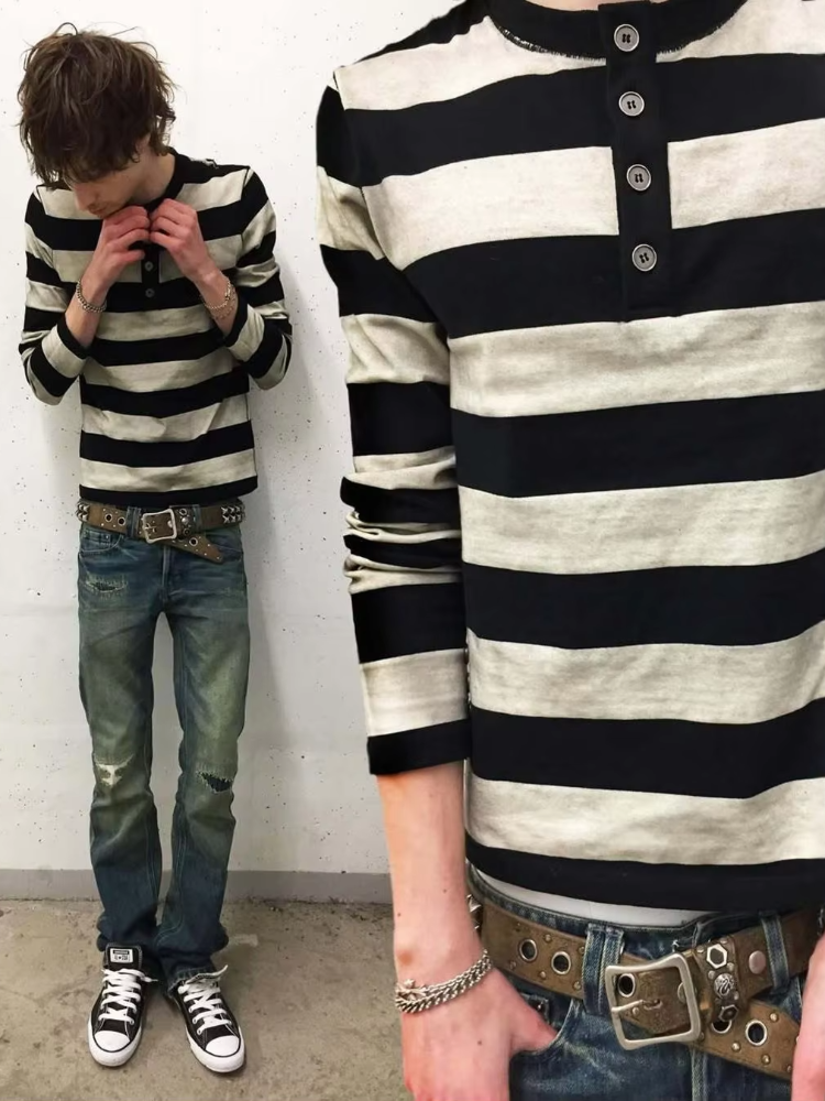 Street Fashion Casual - Y2k retro fashion street punk style