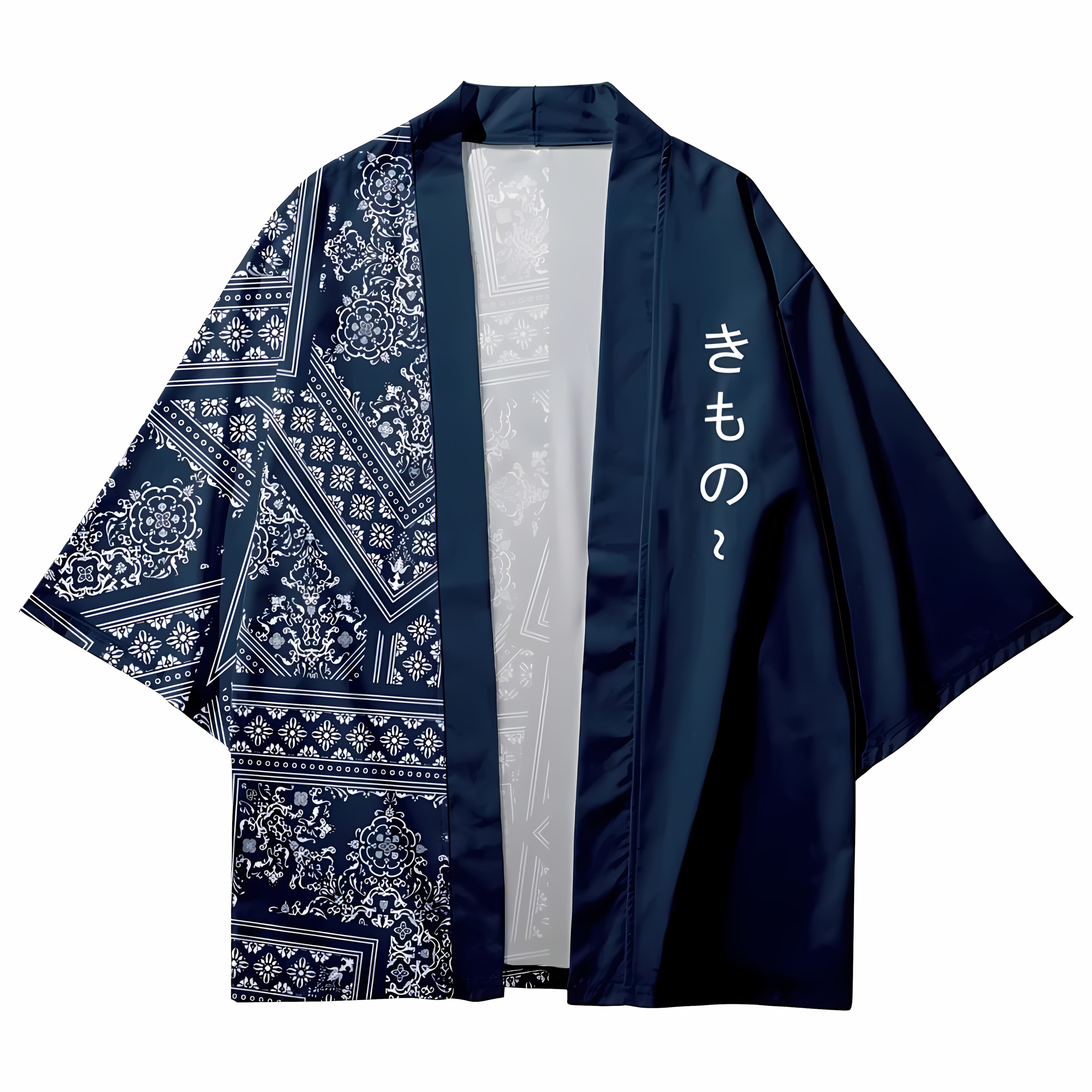 Street Fashion Kimono - 2026 Summer New Men's Kimono with
