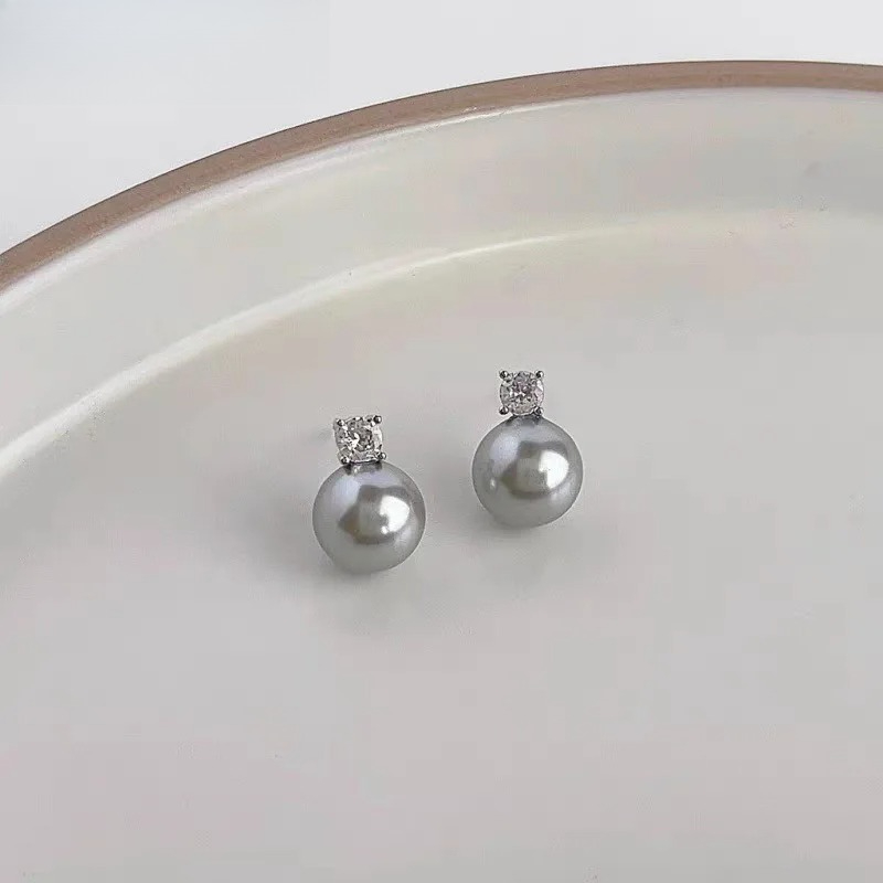 Fashion Pearl Stud Earrings Hi - Street Fashion Earrings reseña y precio