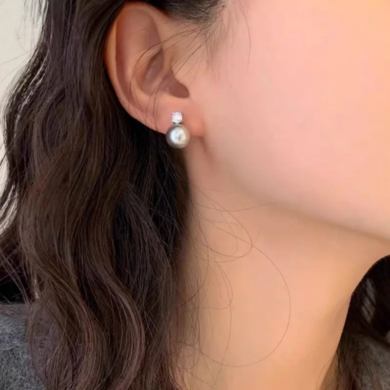 Fashion Pearl Stud Earrings Hi - Street Fashion Earrings reseña y precio