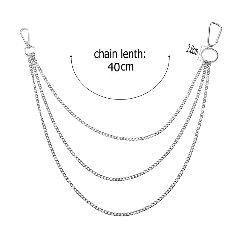 1PC Stainless Steel Long Key C - Street Fashion Goth reseña y precio