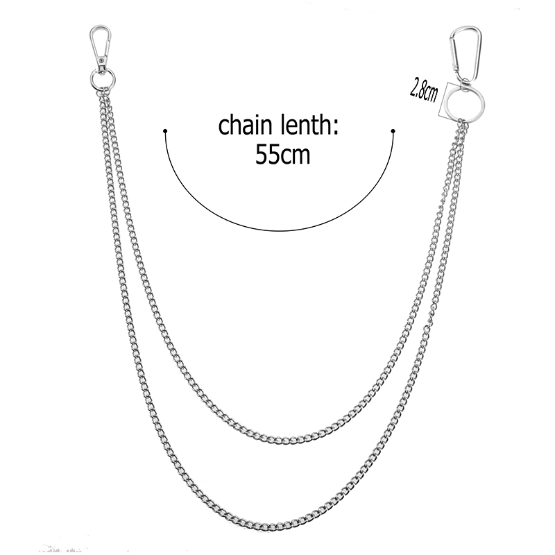 1PC Stainless Steel Long Key C - Street Fashion Goth reseña y precio