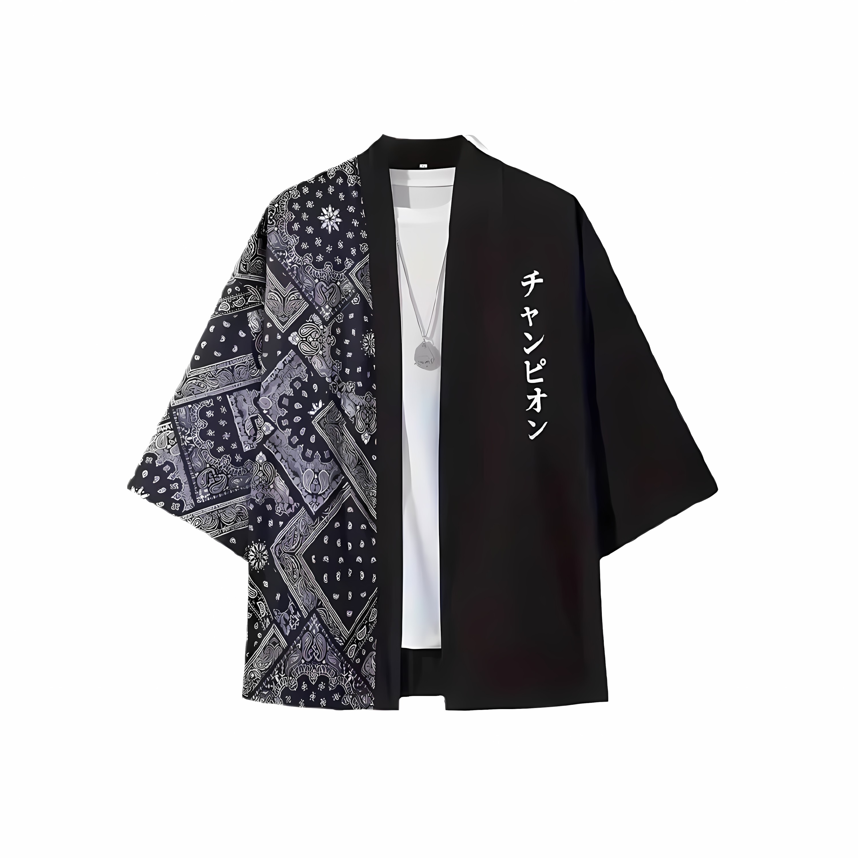 2026 Summer New Men's Kimono w - Street Fashion Kimono reseña y precio