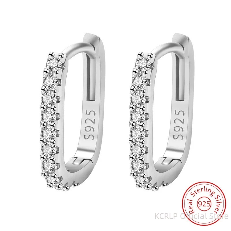 High-quality 925 Sterling Silv - Street Fashion Earrings reseña y precio