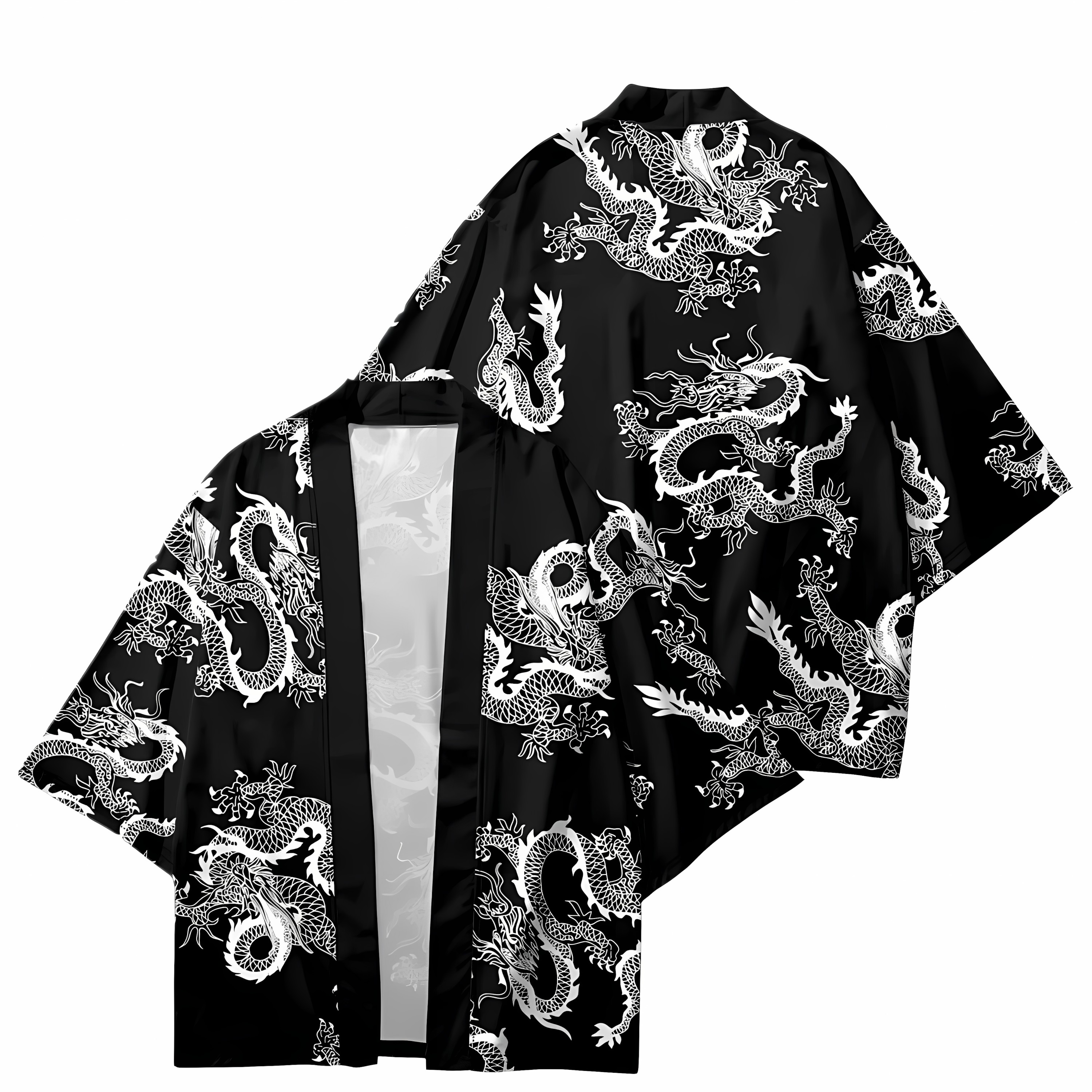 2026 Summer New Men's Kimono w - Street Fashion Kimono reseña y precio