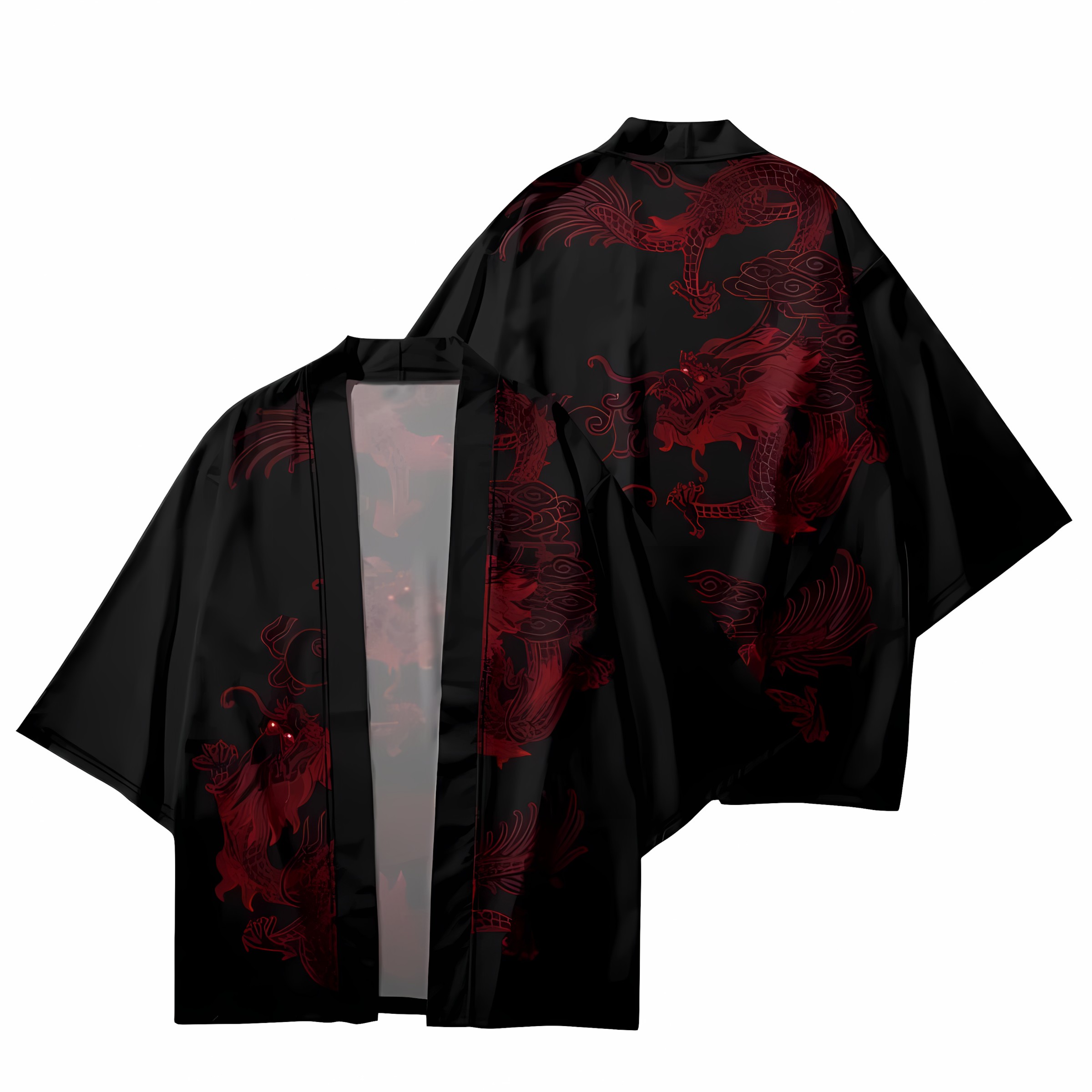 2026 Summer New Men's Kimono w - Street Fashion Kimono reseña y precio