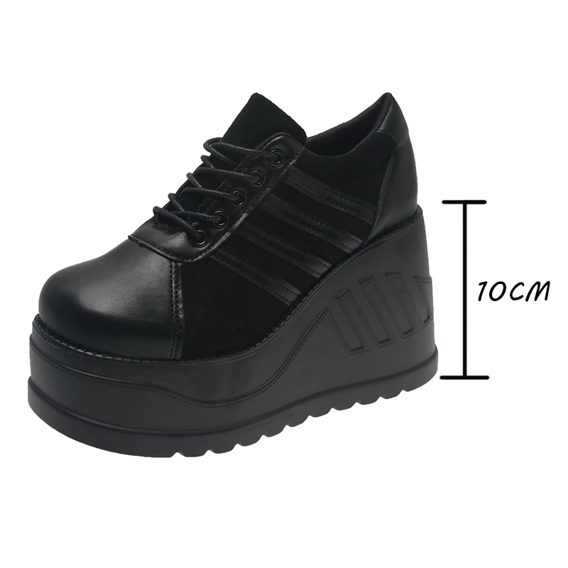 Big Size 35-43 Black Design Fe - Street Fashion Goth reseña y precio