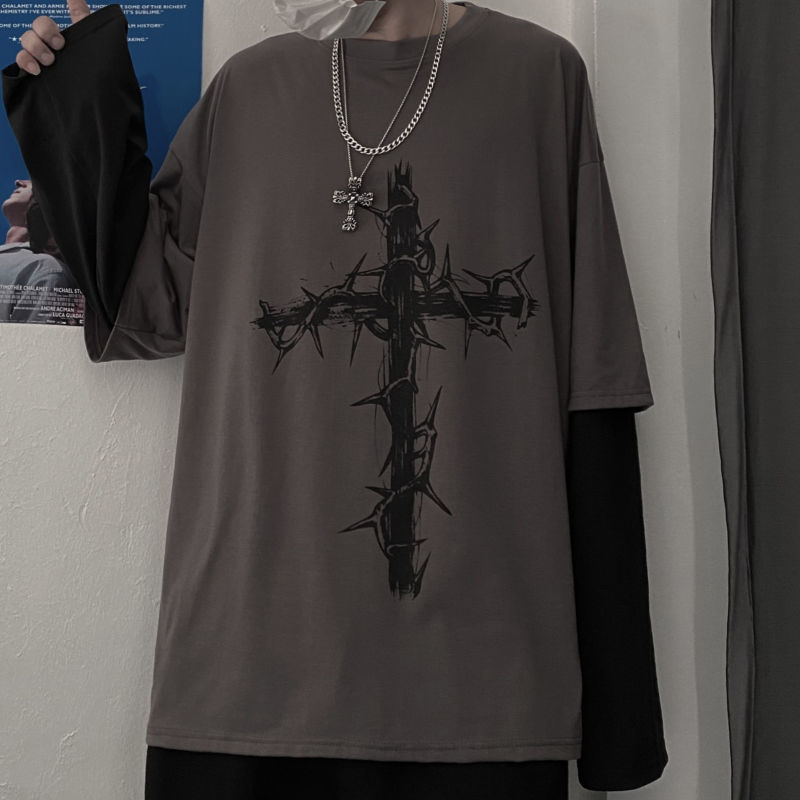 Grunge Clothes Women Long Slee - Street Fashion Goth reseña y precio