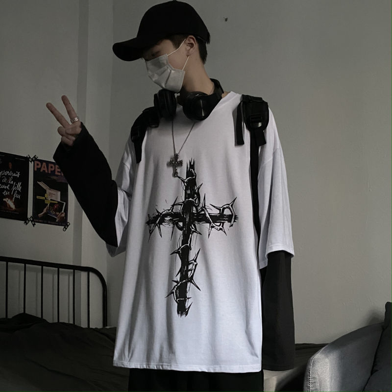 Grunge Clothes Women Long Slee - Street Fashion Goth reseña y precio
