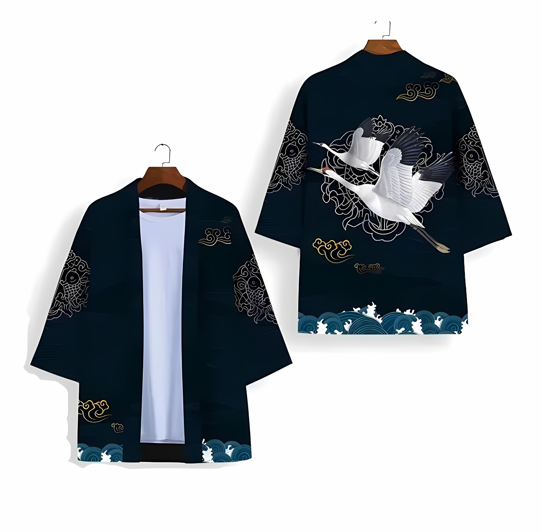 2026 Summer New Men's Kimono w - Street Fashion Kimono reseña y precio