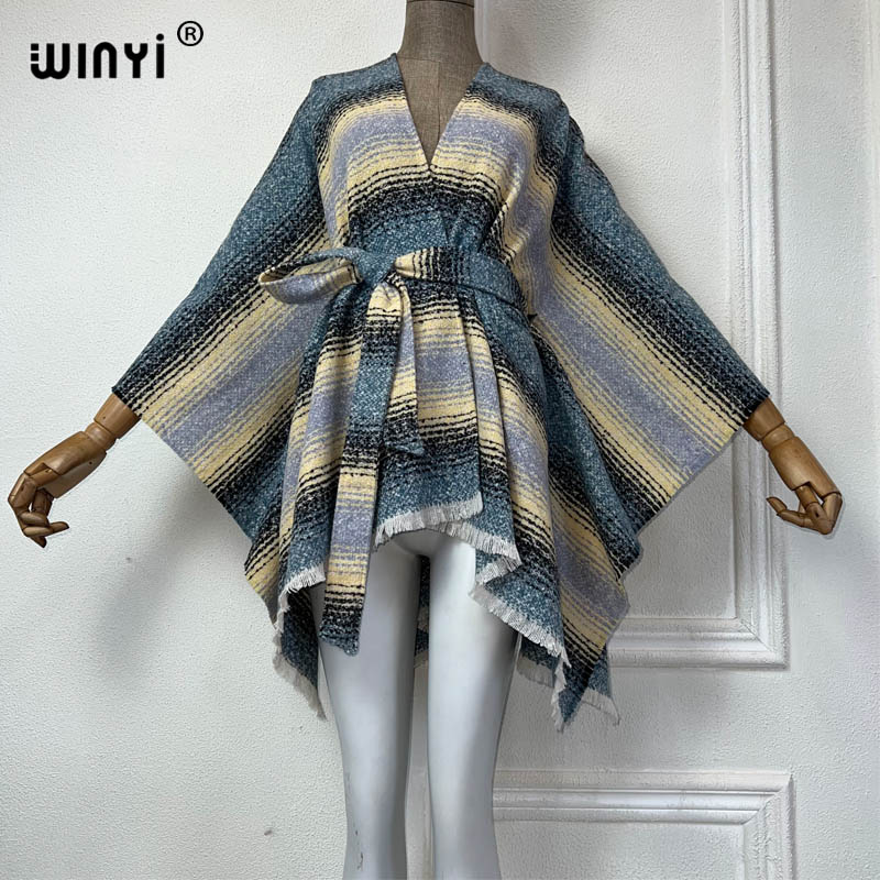 WINYI winter jacket for women  - Street Fashion Kimono reseña y precio