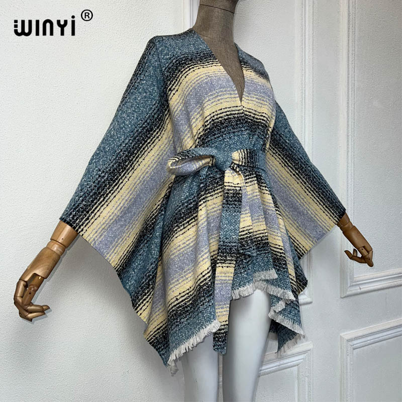 WINYI winter jacket for women  - Street Fashion Kimono reseña y precio