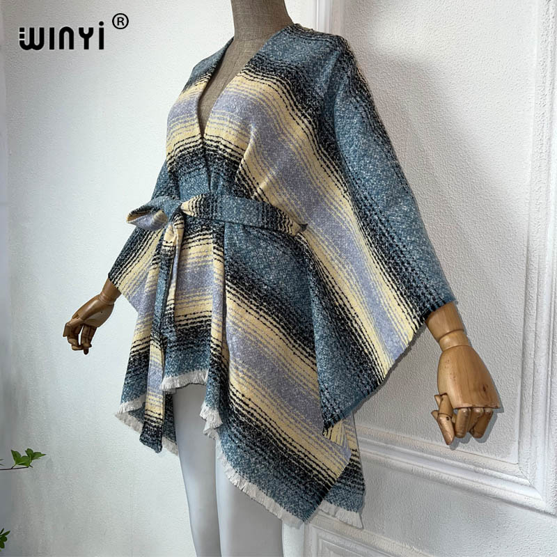 WINYI winter jacket for women  - Street Fashion Kimono reseña y precio