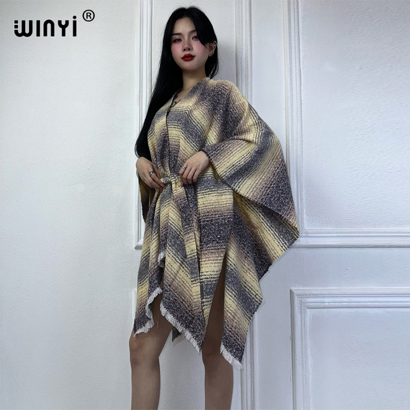 WINYI winter jacket for women  - Street Fashion Kimono reseña y precio