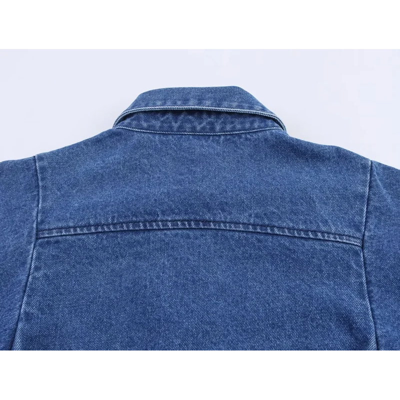 Vintage Denim Shirt for Women  - Street Fashion Kimono reseña y precio