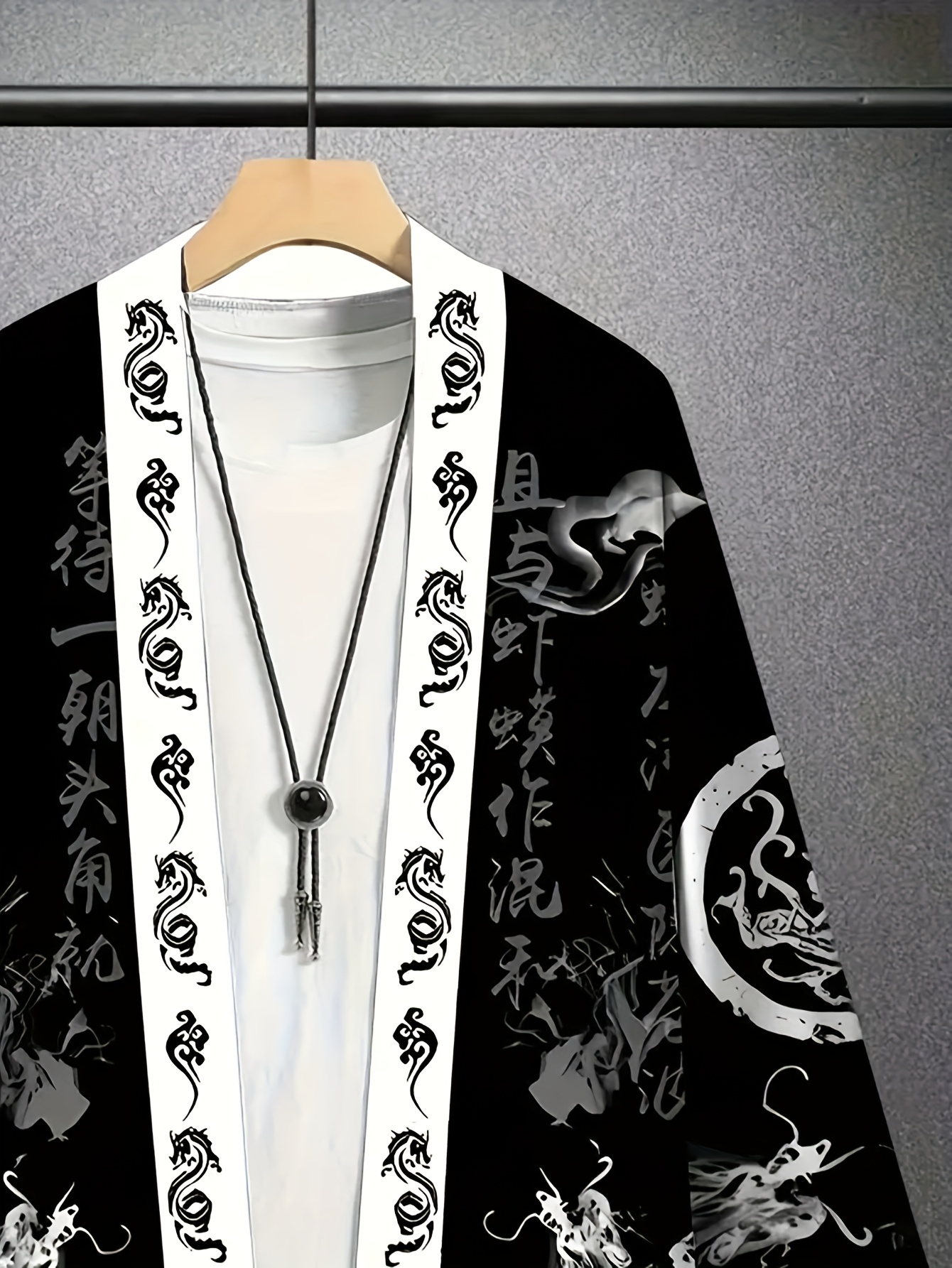 The 2026 summer new men's kimo - Street Fashion Kimono reseña y precio