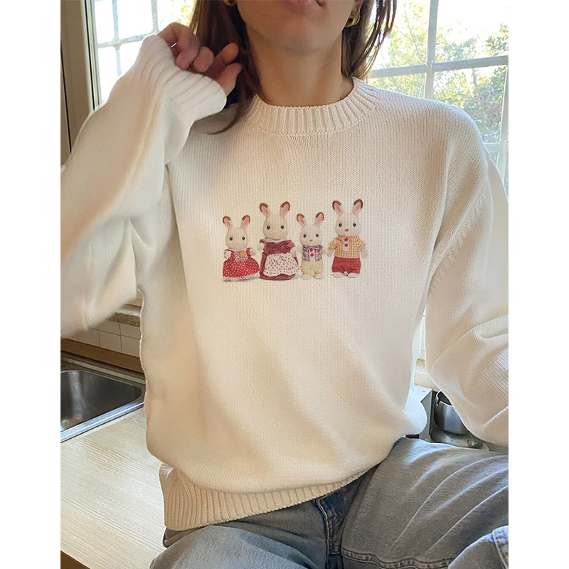Spring Sweaters New Sweet Stre - Street Fashion Goth reseña y precio