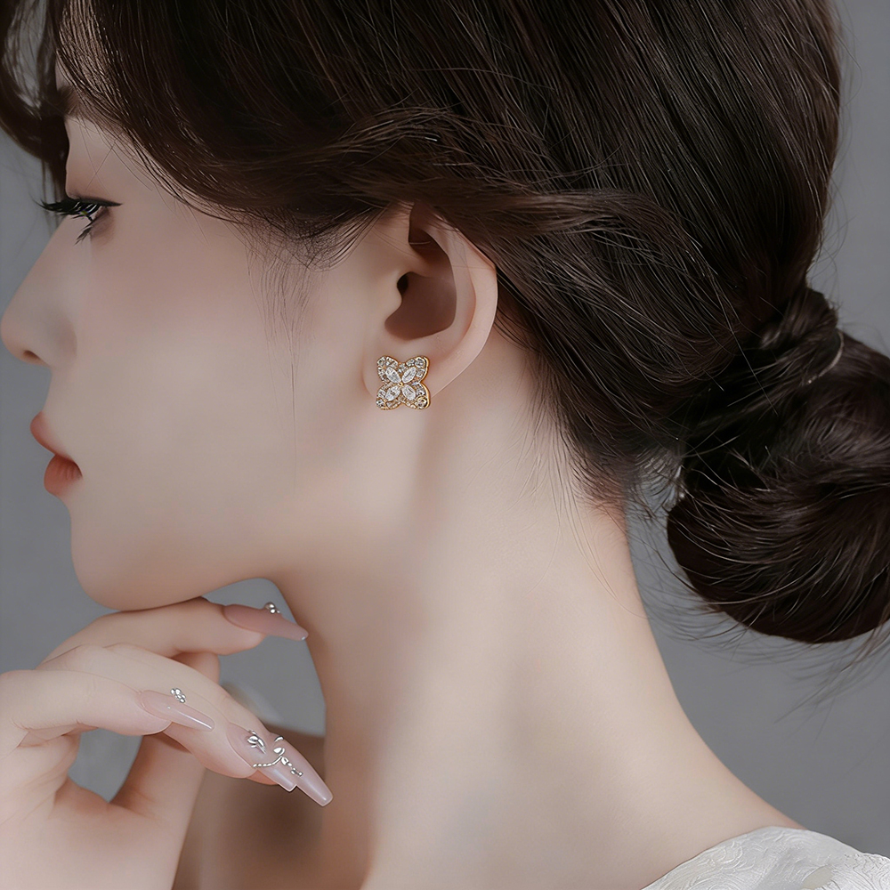 DE342 Fashion Street Snap Eleg - Street Fashion Earrings reseña y precio