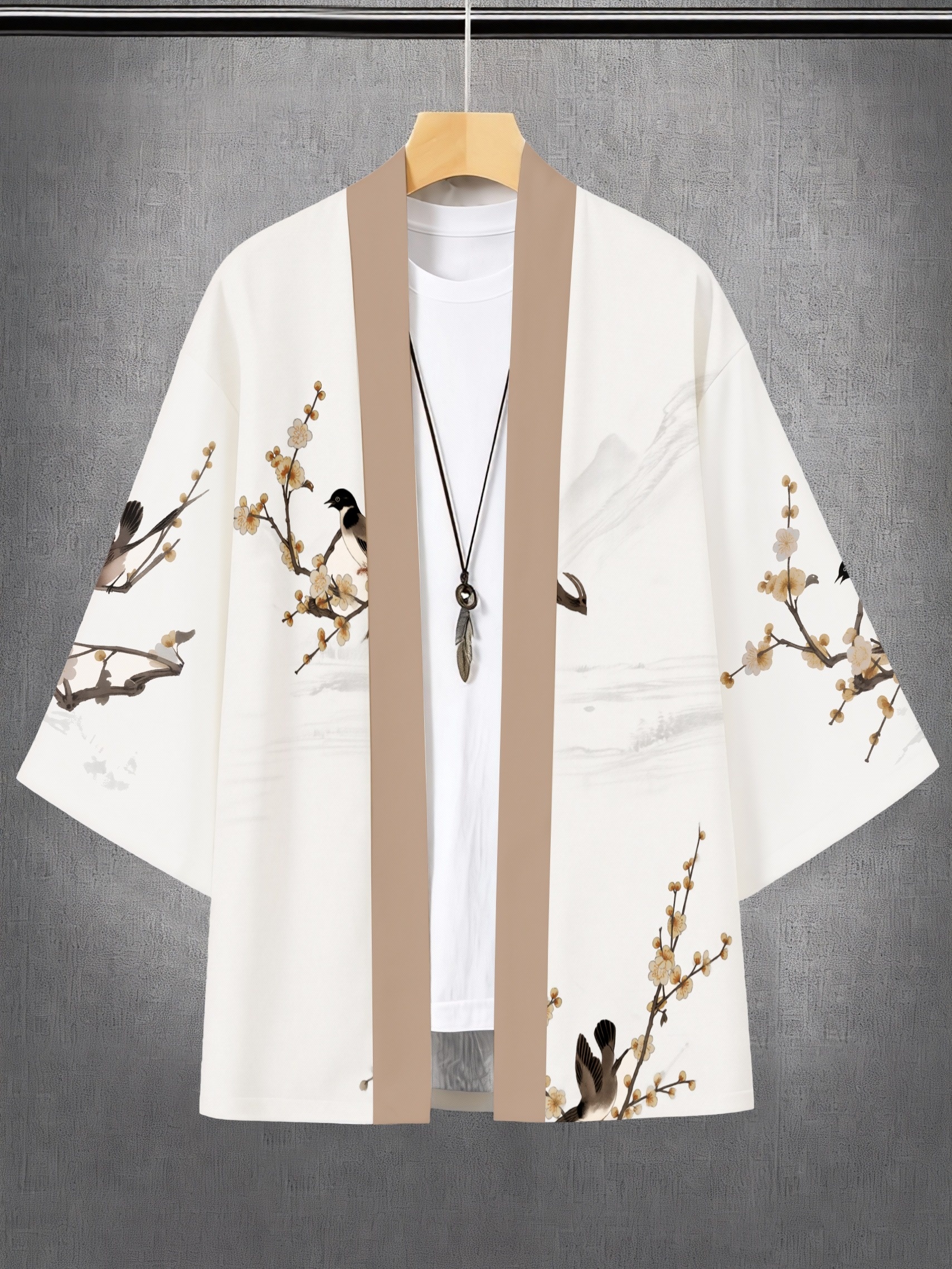 2026 Summer New Men's Kimono 3 - Street Fashion Kimono reseña y precio