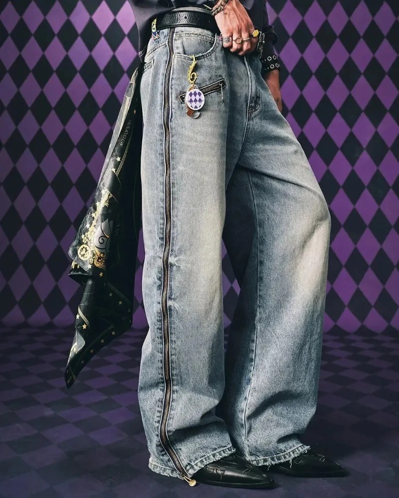 Y2K Streetwear Men Hip Hop Har - Street Fashion Casual reseña y precio