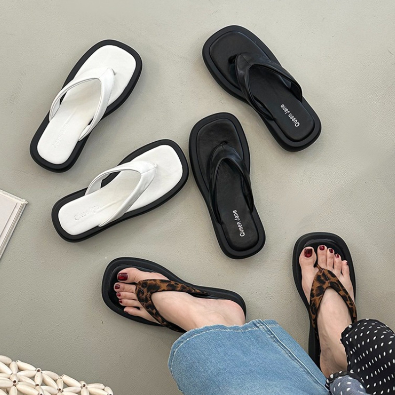 Women Platform Thick Sole Flip - Street Fashion Clothing reseña y precio