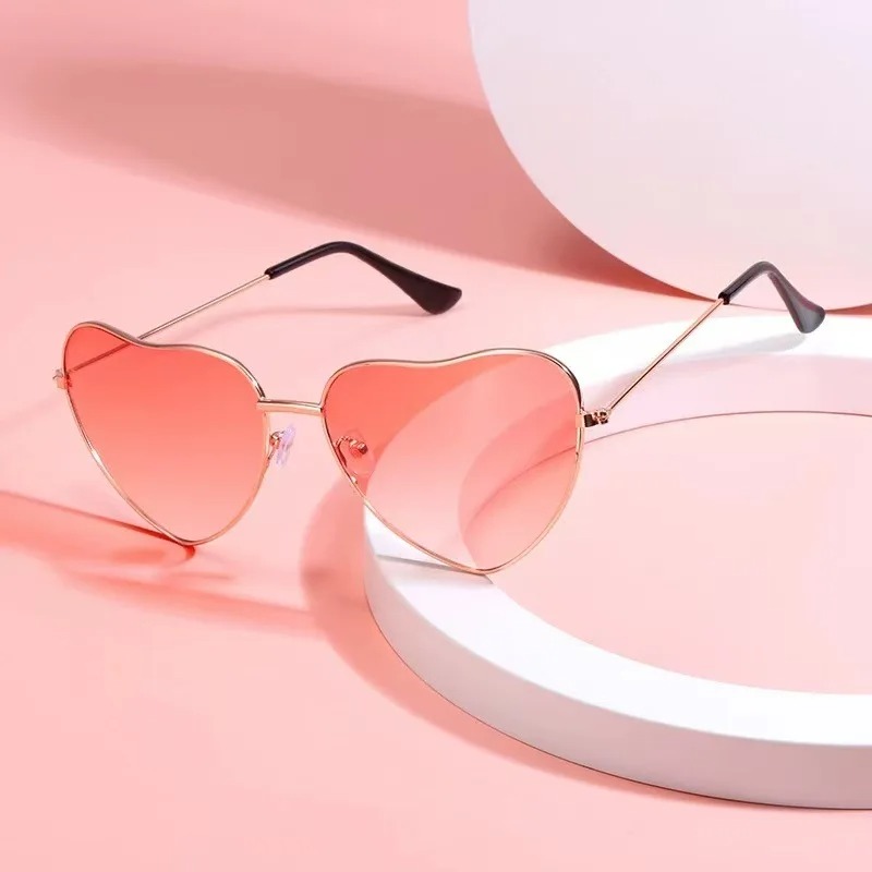 Fashion Heart Shaped Metal Sun - Street Fashion Shoot reseña y precio