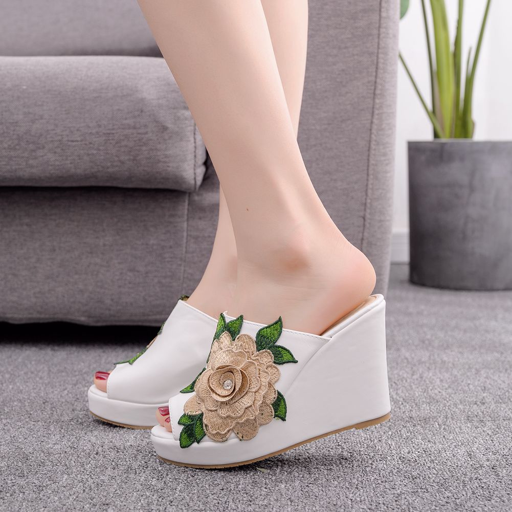 Womens Flower Open Toe Fashion - Street Fashion Clothing reseña y precio