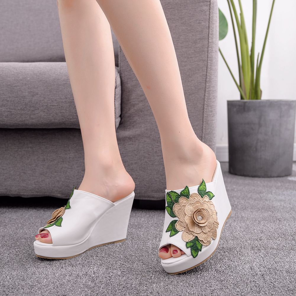 Womens Flower Open Toe Fashion - Street Fashion Clothing reseña y precio