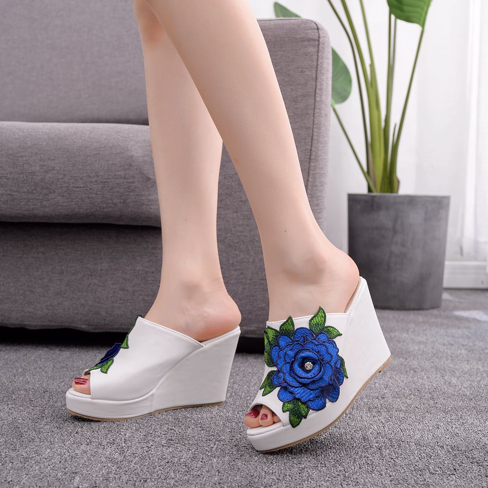 Womens Flower Open Toe Fashion - Street Fashion Clothing reseña y precio