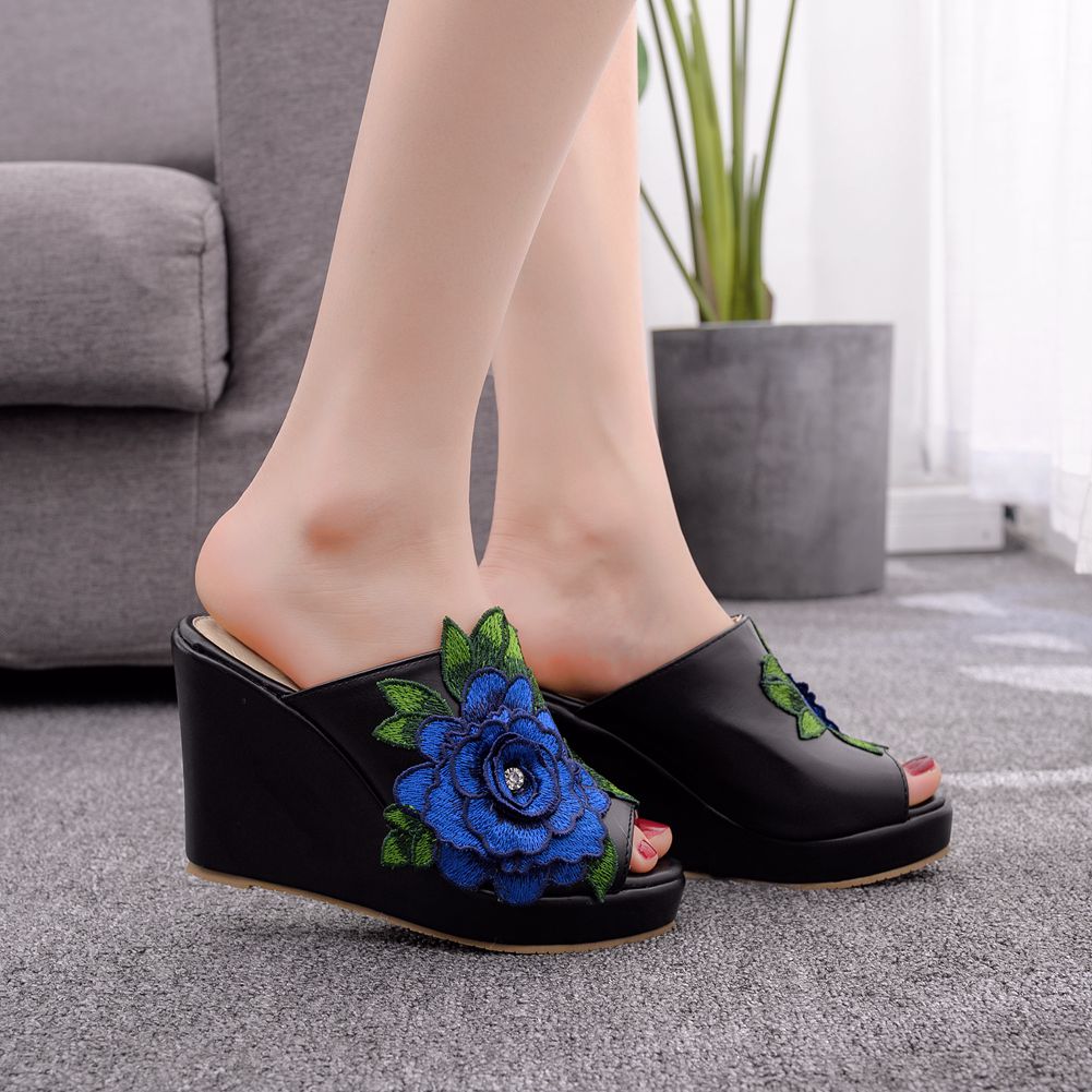 Womens Flower Open Toe Fashion - Street Fashion Clothing reseña y precio