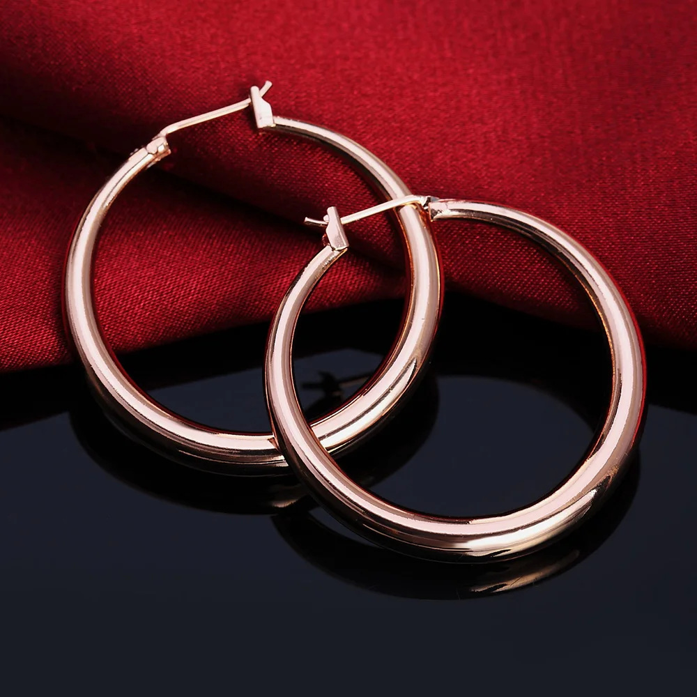 Hot Luxury 925 Sterling Silver - Street Fashion Earrings reseña y precio
