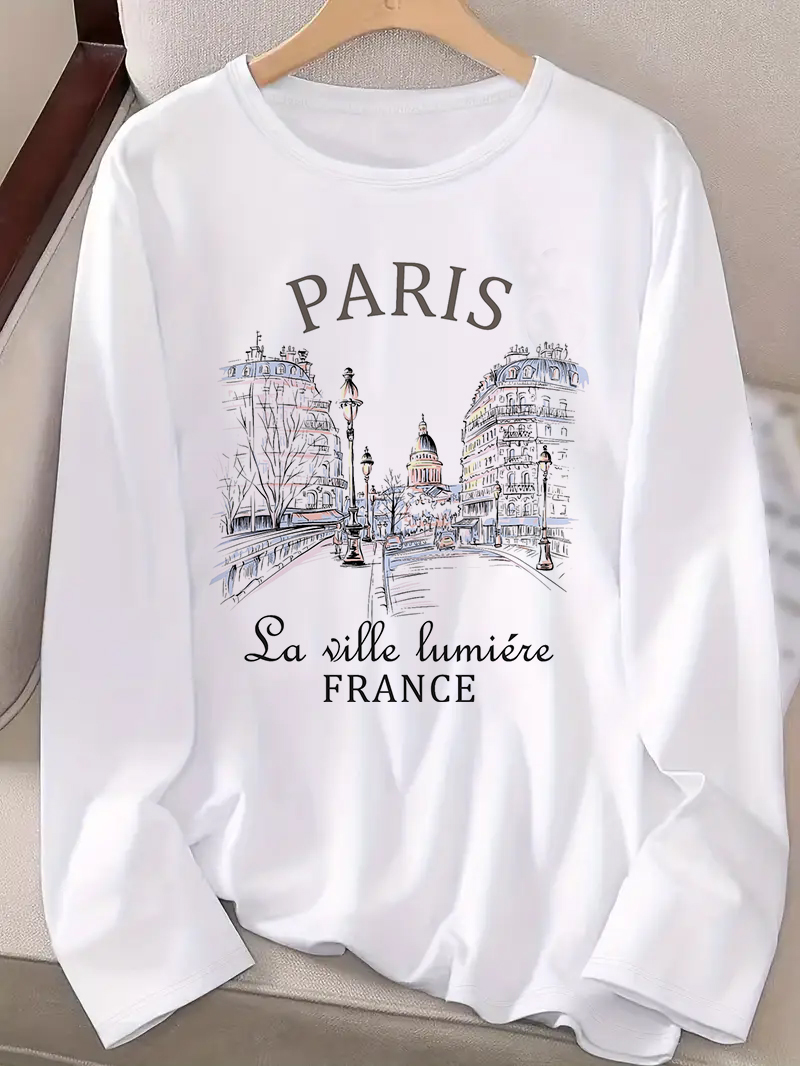 2025 Fashion Paris Letter Prin - Street Fashion Paris 2025 reseña y precio