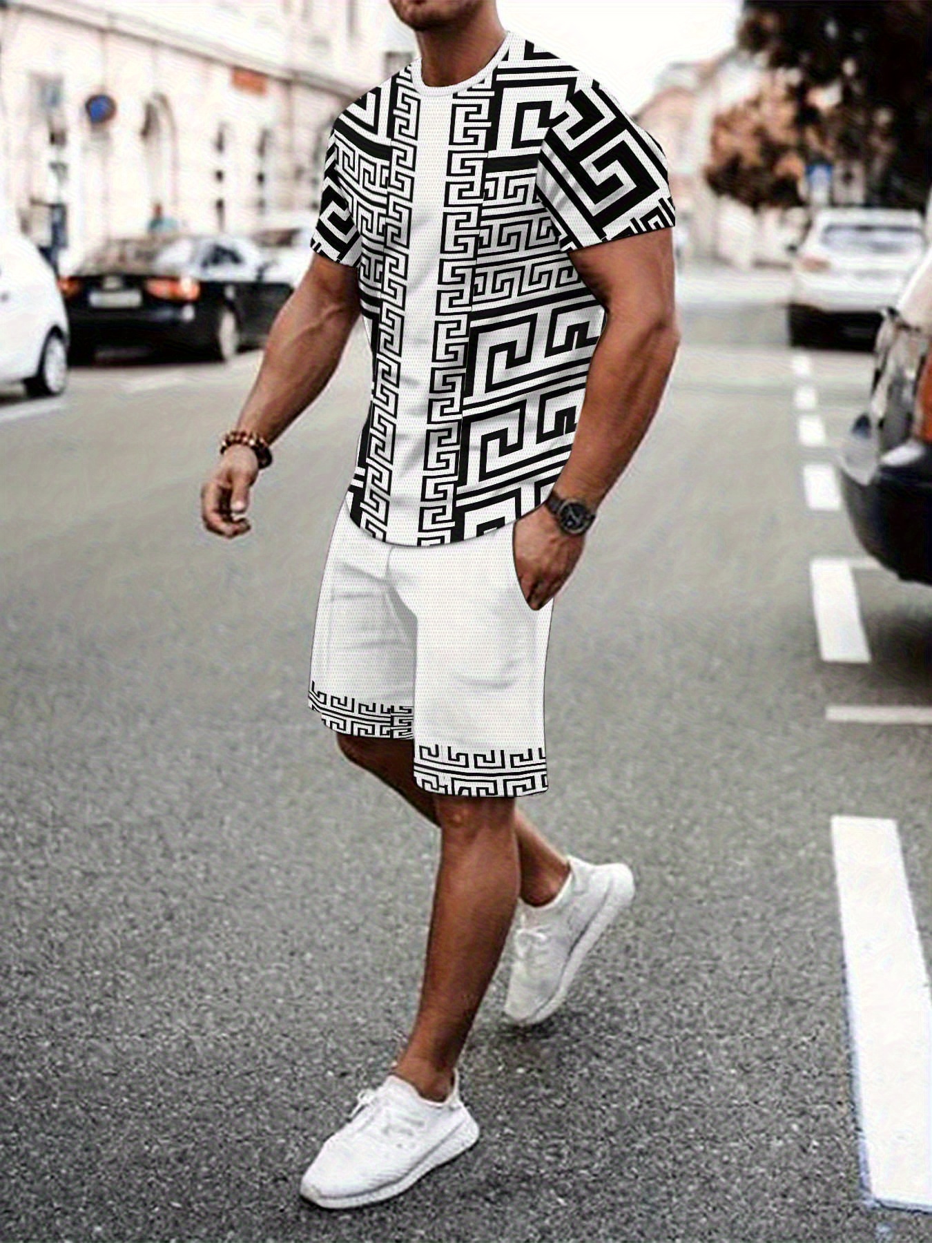 New Plus Size Men's T-shirt An - Street Fashion Clothing reseña y precio
