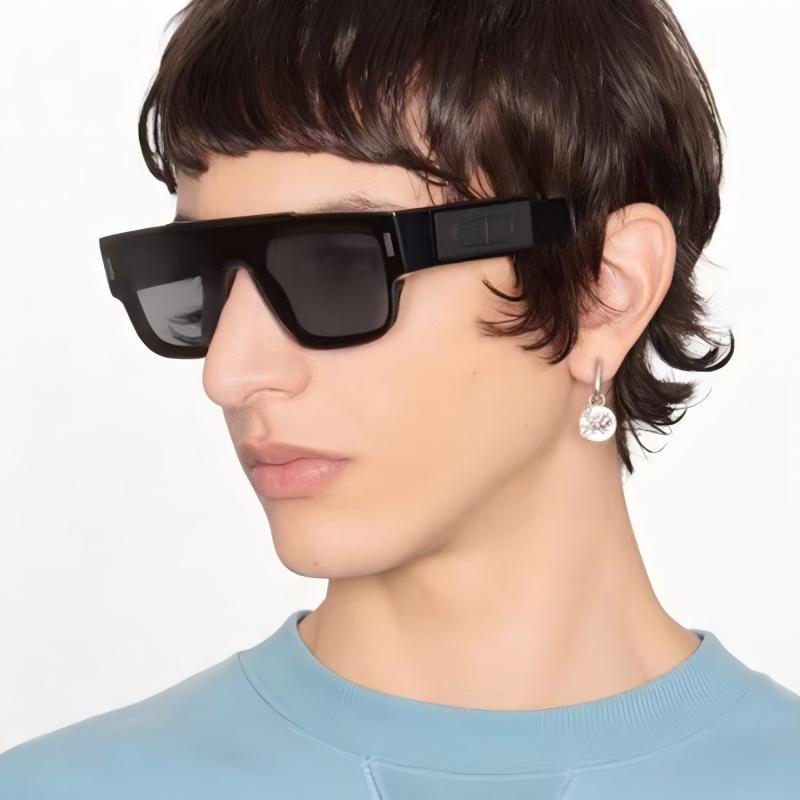 Trendy green square frame sung - Street Fashion Shoot reseña y precio
