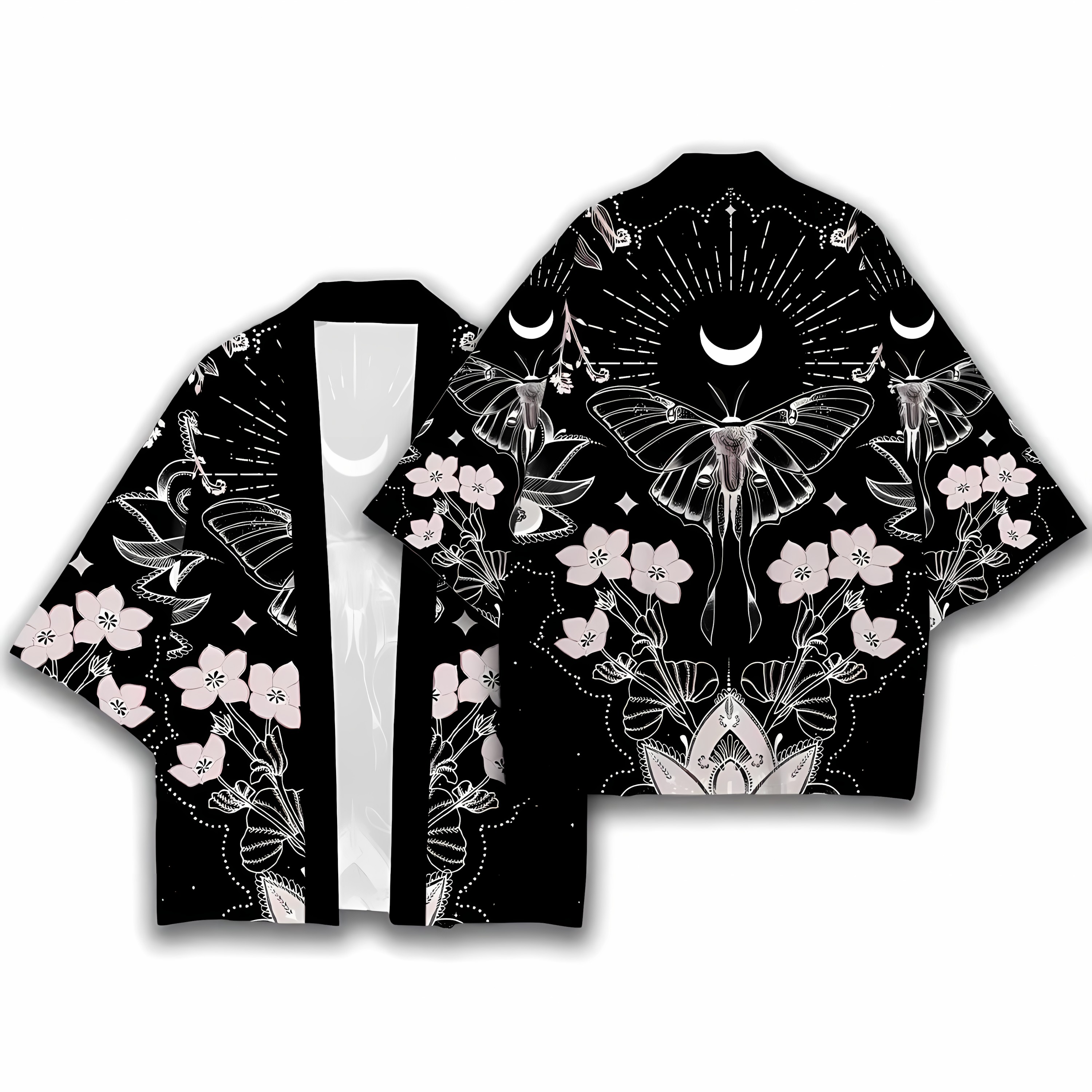 2026 Summer New Style Men's Ki - Street Fashion Kimono reseña y precio