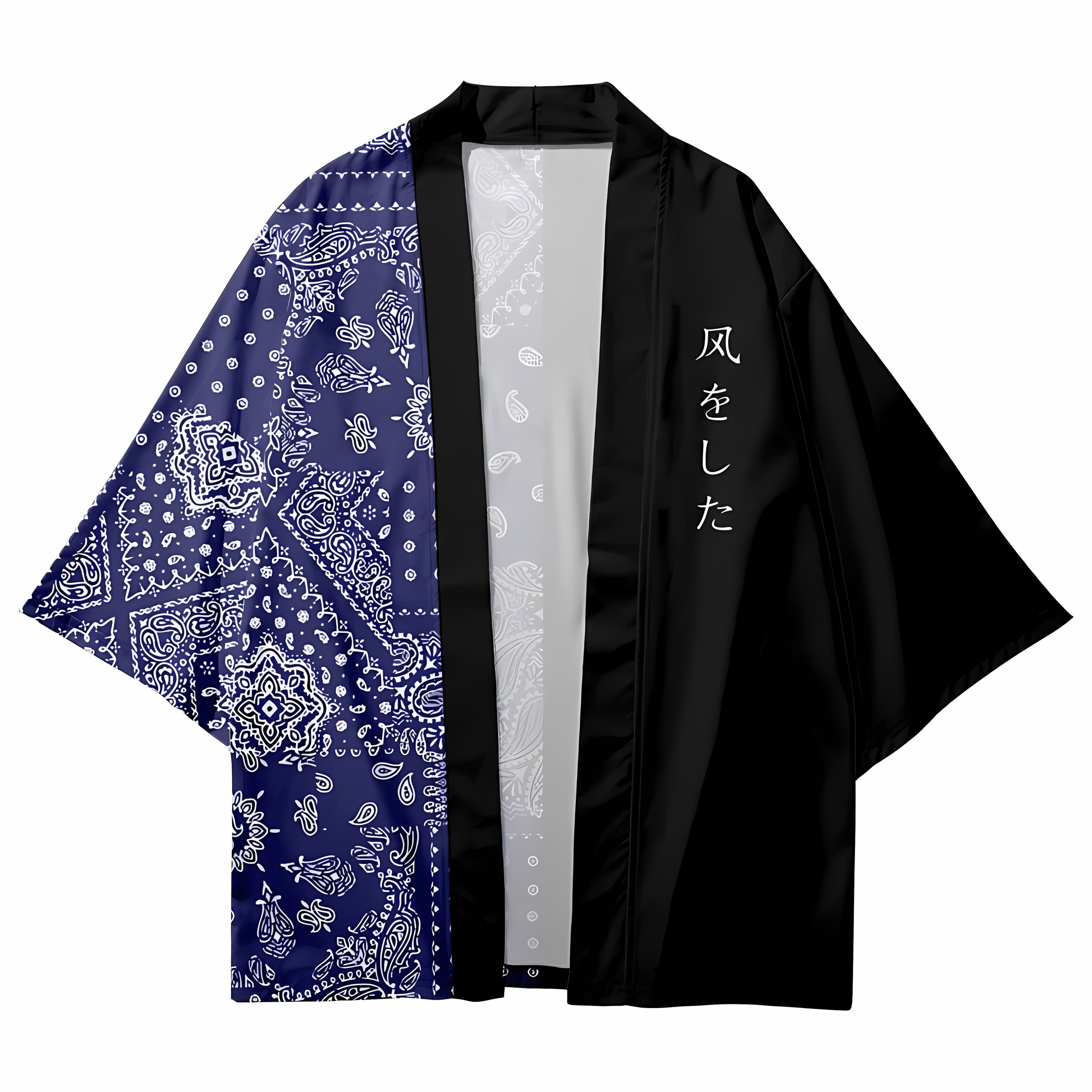 2026 Summer New Men's Kimono w - Street Fashion Kimono reseña y precio