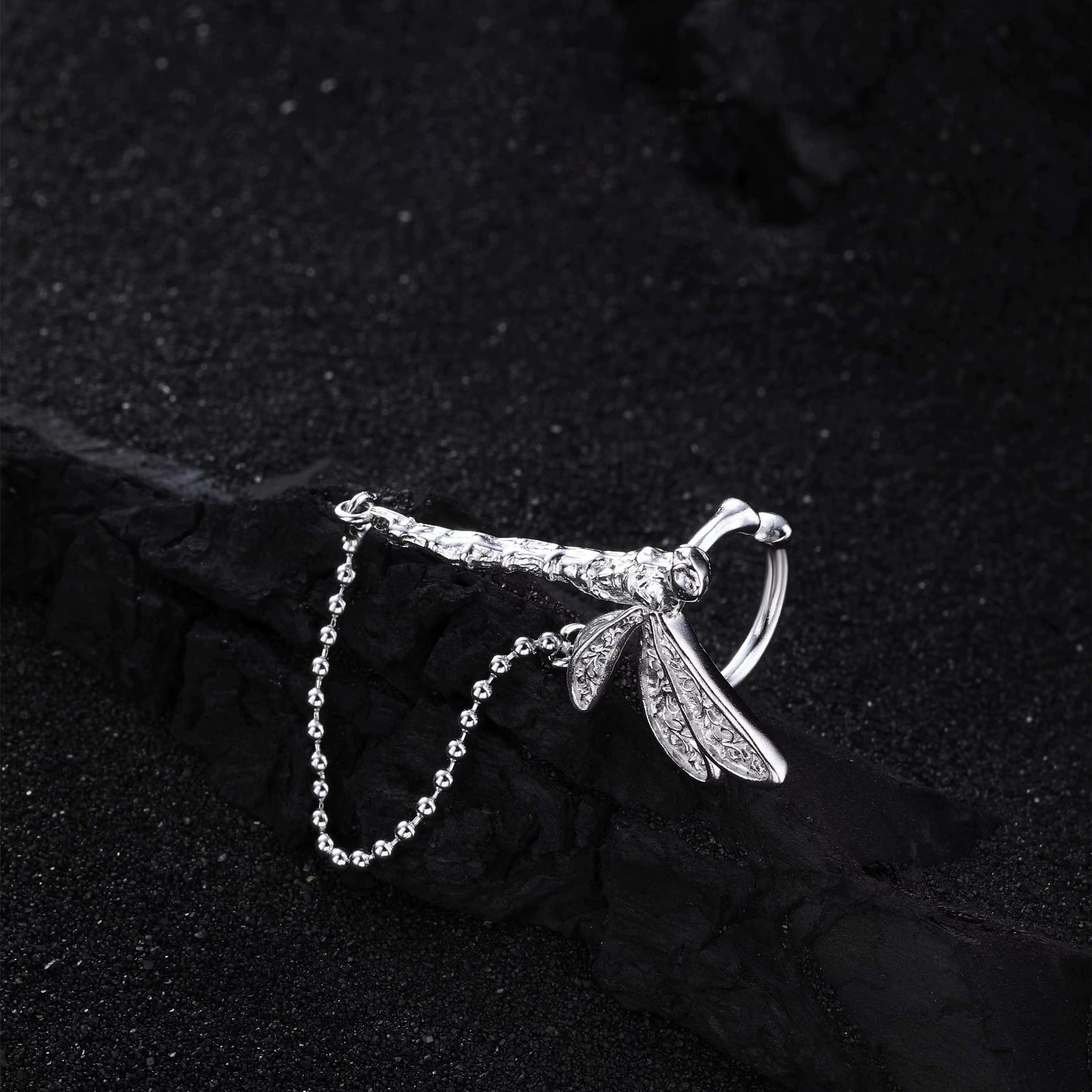 XIYANIKE Dragonfly Chain Tasse - Street Fashion Earrings reseña y precio