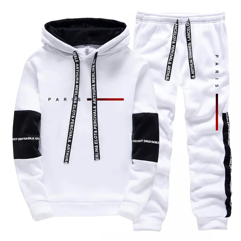 Men's Set Paris Fashion Hoodie - Street Fashion Casual reseña y precio