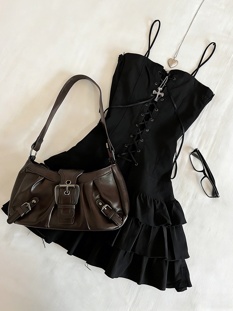 Goth Dresses Sexy Y2k 2000s Vi - Street Fashion Goth reseña y precio