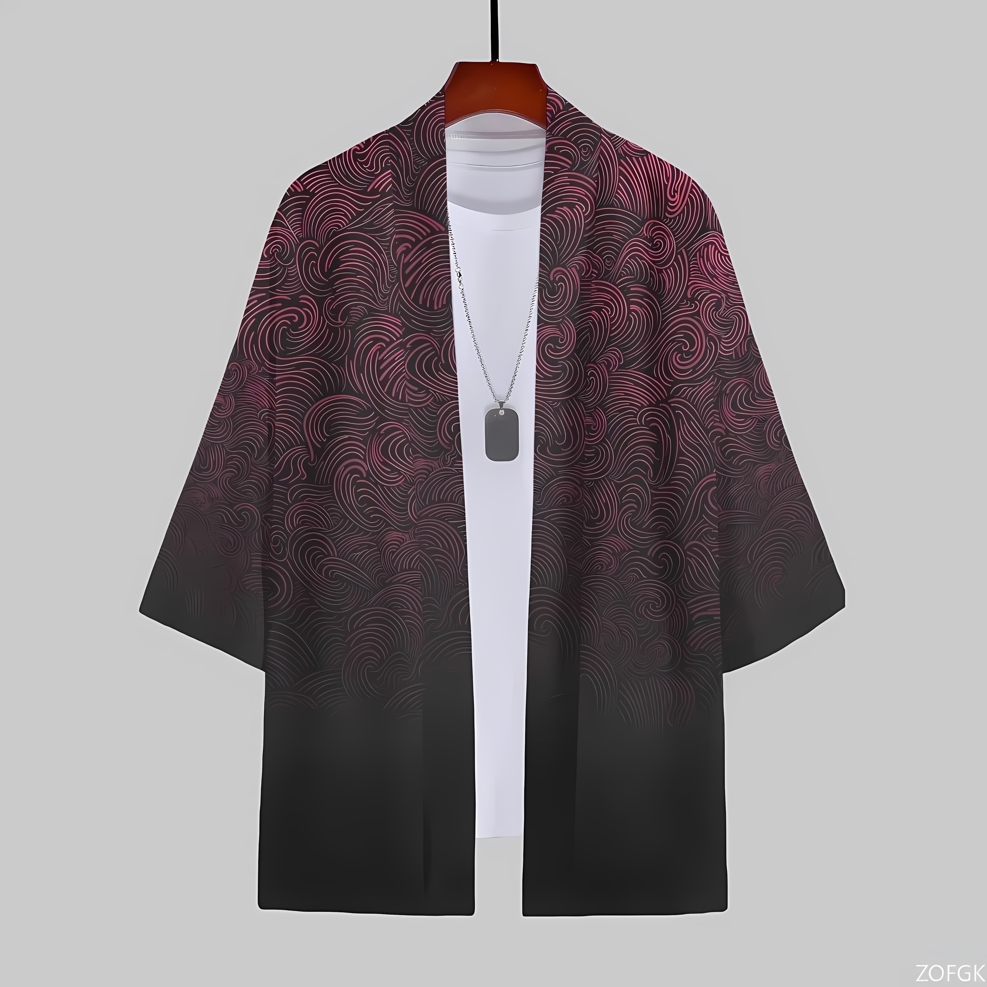 2026 Summer New Men's Kimono w - Street Fashion Kimono reseña y precio