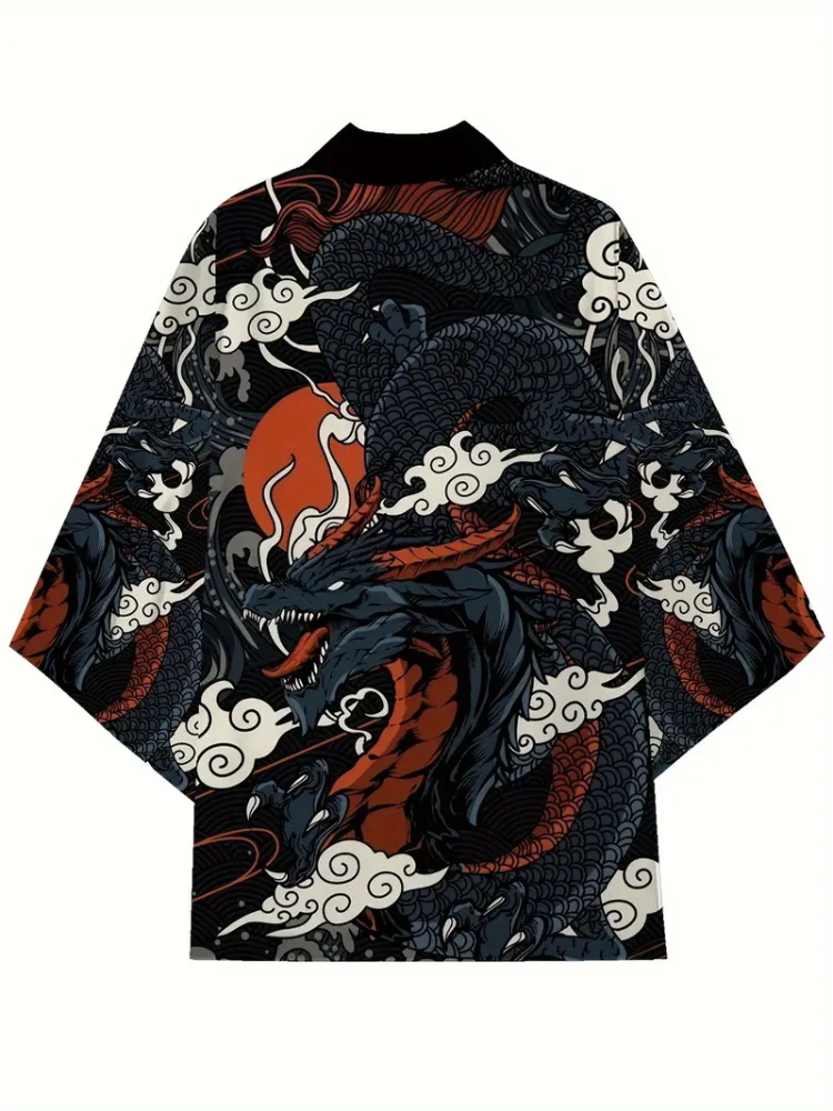 Men's Fashion Japanese Summer  - Street Fashion Kimono reseña y precio