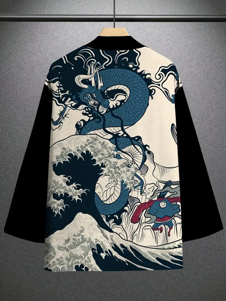 Men's Fashion Japanese Summer  - Street Fashion Kimono reseña y precio