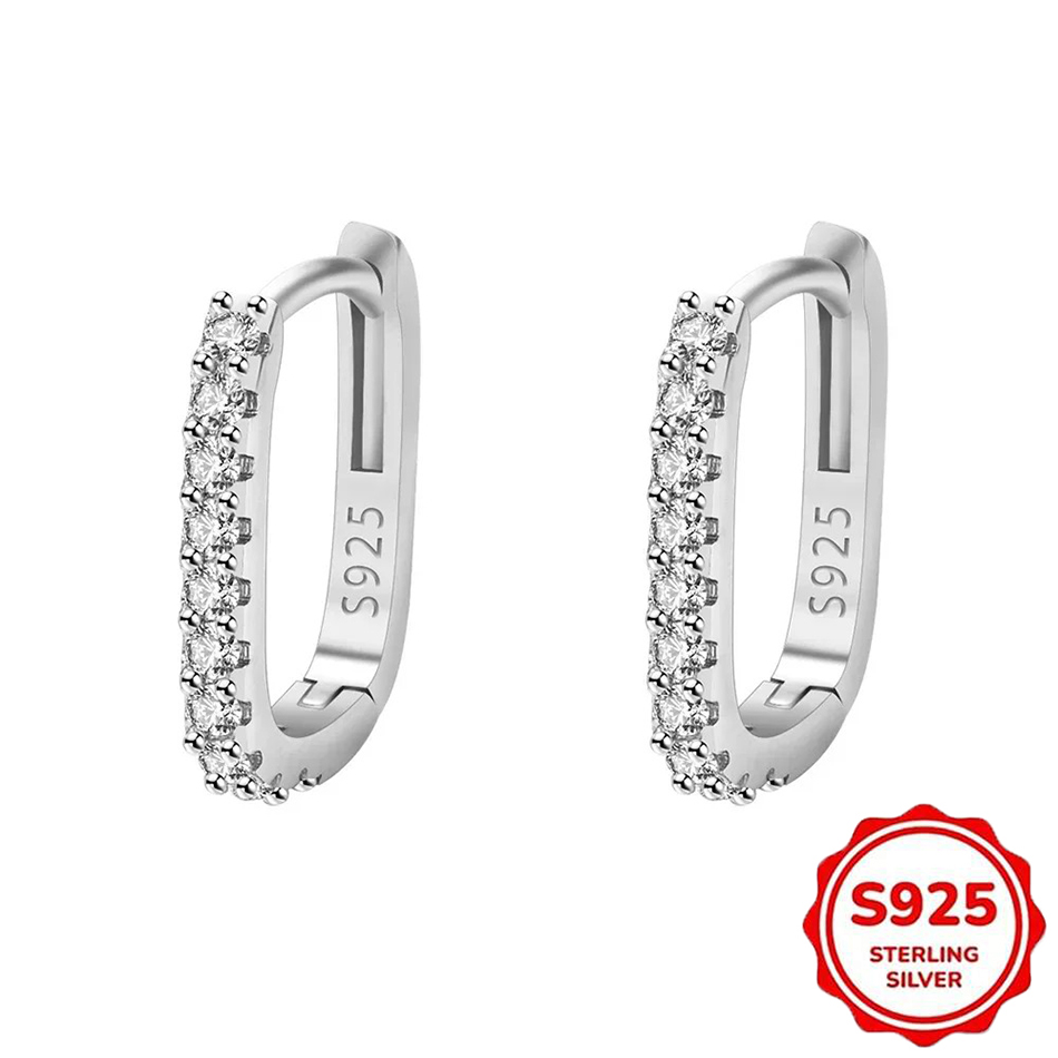 High-quality 925 Sterling Silv - Street Fashion Earrings reseña y precio