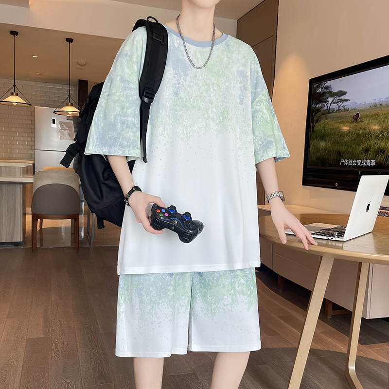 【Top 5-Point Pants】Men's T-Shi - Street Fashion Casual reseña y precio