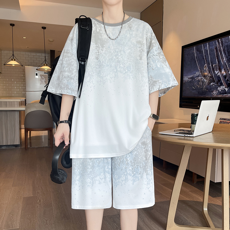 【Top 5-Point Pants】Men's T-Shi - Street Fashion Casual reseña y precio